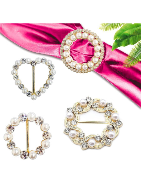 Clip de Bufanda y Corbata KAKASEA con Diseño Elegante