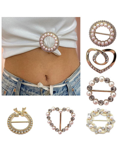 Clip de Bufanda y Corbata KAKASEA con Diseño Elegante