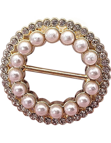 Clip de Bufanda y Corbata KAKASEA con Diseño Elegante