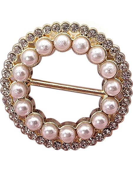 Clip de Bufanda y Corbata KAKASEA con Diseño Elegante