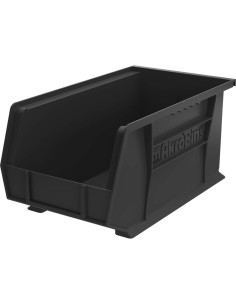 Contenedor de Almacenamiento Apilable Akro-Mils 30240 Negro - Paquete de 12 2