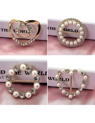 Clip de Bufanda y Corbata KAKASEA con Diseño Elegante