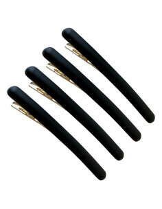 4 Clips de Pelo Tipo Cocodrilo KINGWEDDING 9cm Colorido