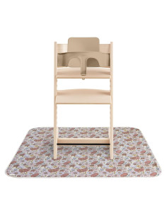 Alfombra Splat Mushie 108x108 cm Resistente al Agua Flores