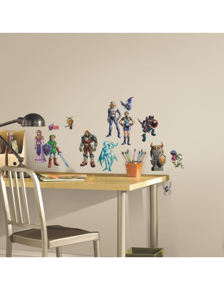 Calcomanías de Pared 3D RoomMates Zelda Ocarina 23 Piezas