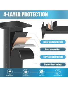 Poste de esquina para cable KIT 42" (106.68 cm) - 1 pieza 2