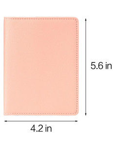 2 Fundas de Pasaporte y Tarjeta de Vacuna Arouselove PU 2