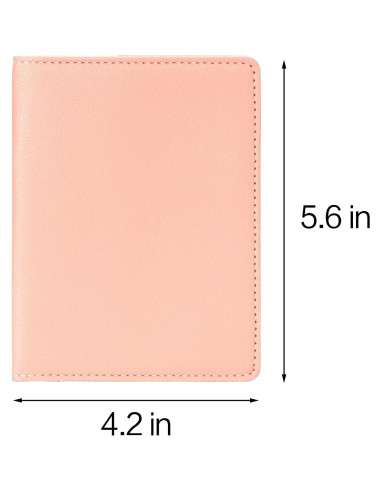 2 Fundas de Pasaporte y Tarjeta de Vacuna Arouselove PU