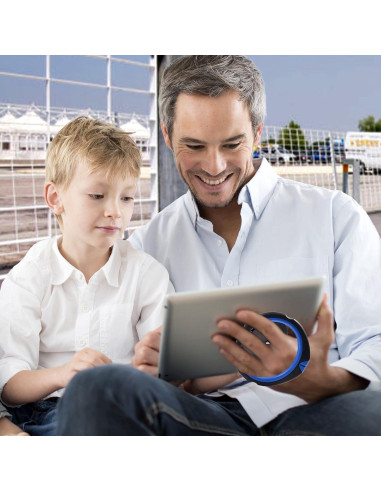 Soporte Ajustable para Tablet DAMIGHT 4-13" Plegable Azul