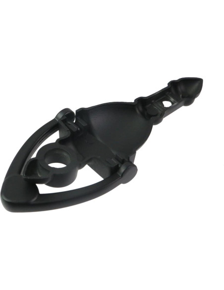 Agujero de puerta y mirador Antrader 160 negro mate