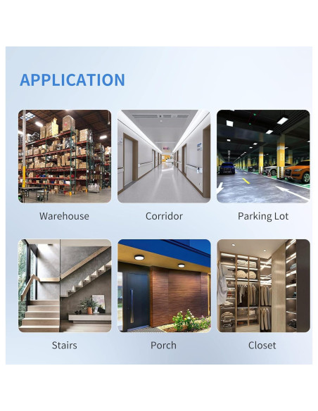 Interruptor de Sensor de Movimiento ECOELER YM2511 360