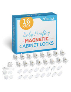 Cerraduras Magnéticas Vmaisi 16 Piezas para Niños