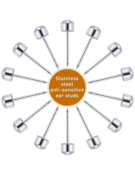 Kit de Perforación de Orejas y Nariz Hicarer con Aretes