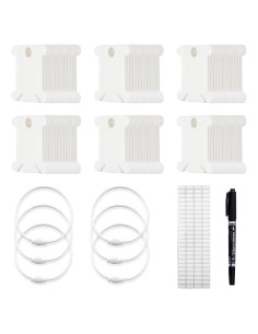 Bobinas de Hilo de Bordado INFNZOLI 120 Piezas Organizador