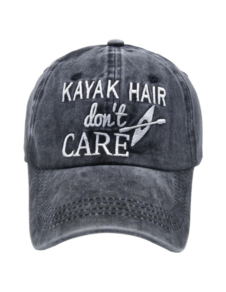 Gorra de Béisbol Waldeal para Mujeres Ajustable Denim