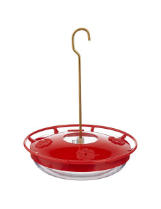 Alimentador de Colibrí Aspects HummZinger HighView 354 ml Rojo