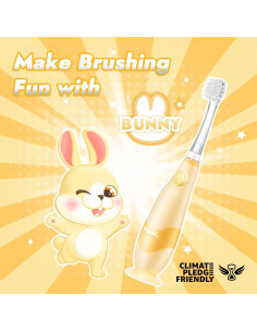 Cepillo de dientes eléctrico Papablic Conejo para niños 1-3 años 2