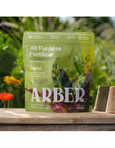 Fertilizante Granular Orgánico ARBER 1.81 kg - Multiusos