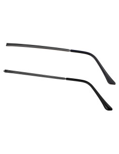 Brazos de Reemplazo para Gafas Metal Universal LNQ LUNIQI Marrón