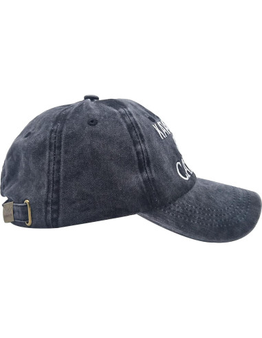Gorra de Béisbol Waldeal para Mujeres Ajustable Denim