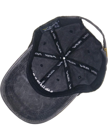 Gorra de Béisbol Waldeal para Mujeres Ajustable Denim