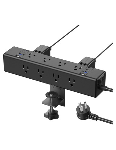 Regleta de Alimentación CCCEI 20W con 12 Salidas y 8 Puertos USB