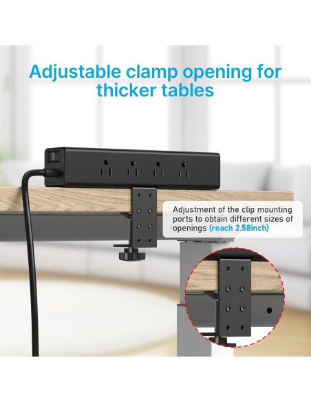 Regleta de Alimentación CCCEI 20W con 12 Salidas y 8 Puertos USB