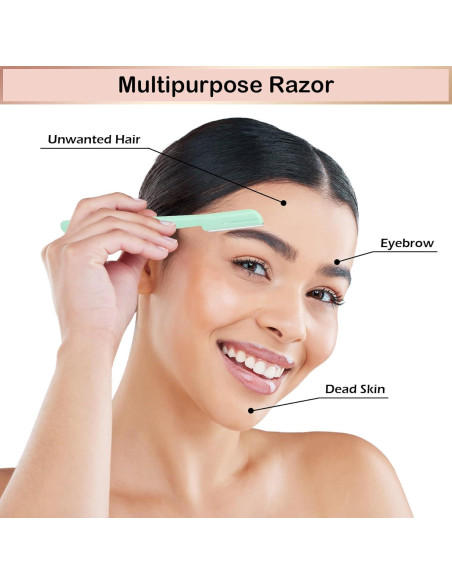 Cuchillas Dermaplane Revahope 12 Piezas para Vello Facial