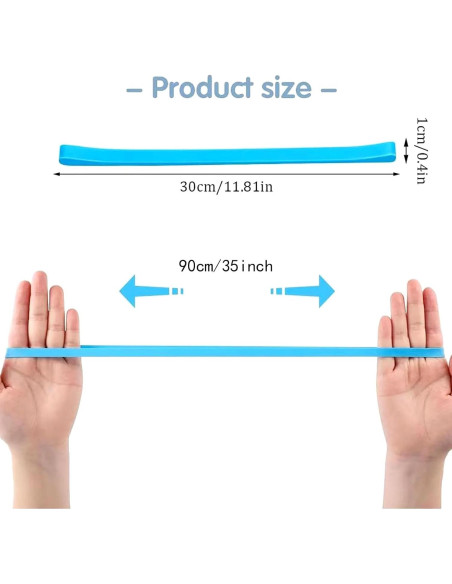 Bandas de Toalla de Playa YIKANGHENG 6 Pcs 90 cm Silicona