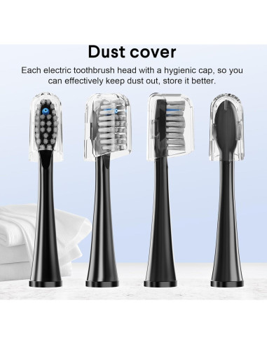 Cabezas de Repuesto WaterPik Sonic Fusion - Paquete de 3