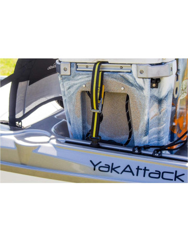 Atadura Vertical YakAttack AAP-1025 para Kayak - Negro