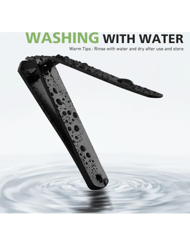 Cortauñas Profesional Baluca de Acero Inoxidable para Uñas Gruesas