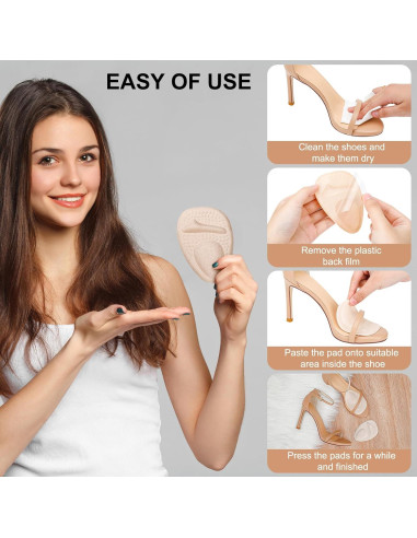 Cojines metatarsales Comfowner para mujeres - Alivio dolor pie