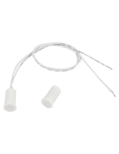 5 Juegos Interruptores Magnéticos de Puerta YXQ RC-33 Blanco