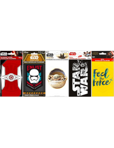 Calcomanías Star Wars Disney - Paquete de 9 Decorativas 2