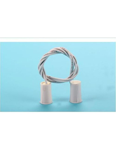 5 Juegos Interruptores Magnéticos de Puerta YXQ RC-33 Blanco