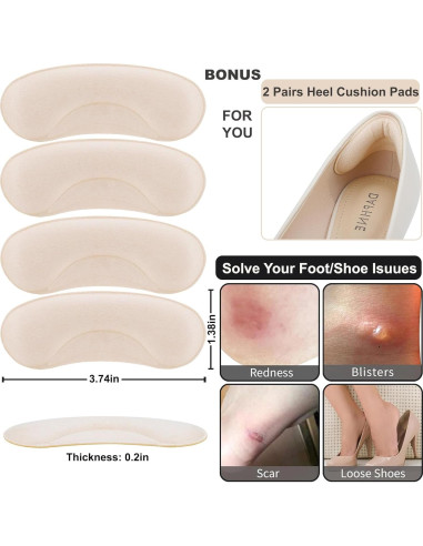 Cojines metatarsales Comfowner para mujeres - Alivio dolor pie