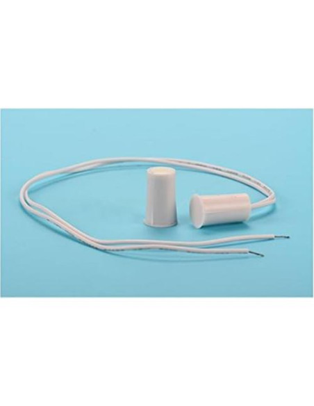 5 Juegos Interruptores Magnéticos de Puerta YXQ RC-33 Blanco