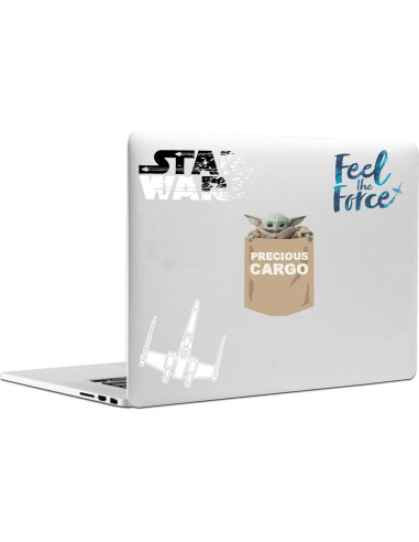 Calcomanías Star Wars Disney - Paquete de 9 Decorativas