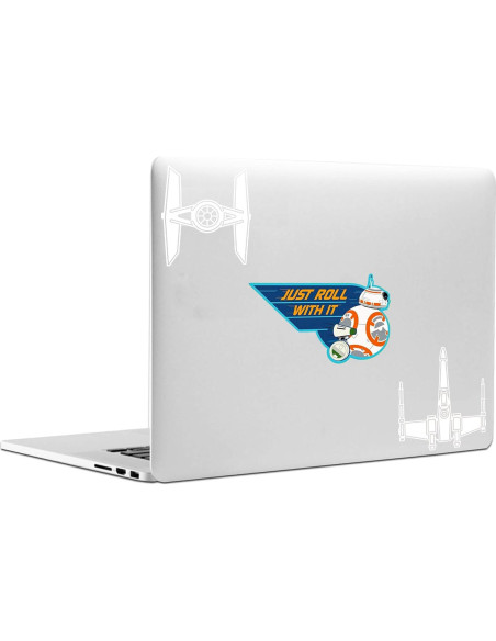 Calcomanías Star Wars Disney - Paquete de 9 Decorativas