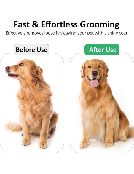 Cepillo Slicker Autolimpiante DAVEMED para Perros y Gatos Verde