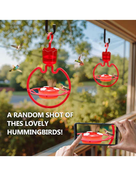 Alimentador de Colibrí ORIENTOOLS 269g con Trampa para Hormigas