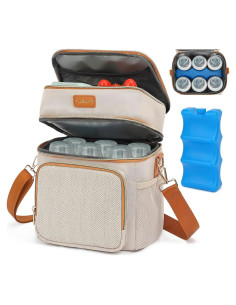 Bolsa de Enfriamiento TUGUAN para Leche Materna 18L Beige