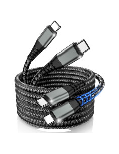 Cable USB-C 240W Cabepow 2-Pack 6FT y 10FT Carga Rápida