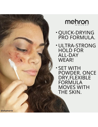 Mehron Latex Líquido 30 ml | Maquillaje SFX Halloween