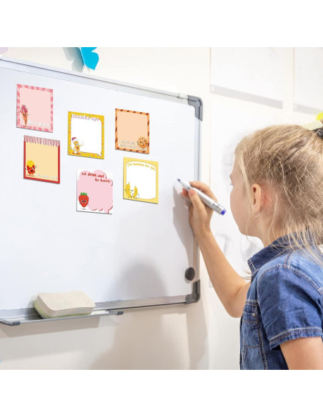 12 Notas Adhesivas Motivacionales Geyee 7.62x7.62 cm Divertidas