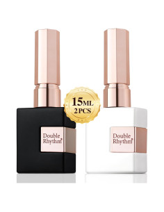 Conjunto de Esmalte de Uñas UV Gel Ritmo Doble 15ml 2 Pcs