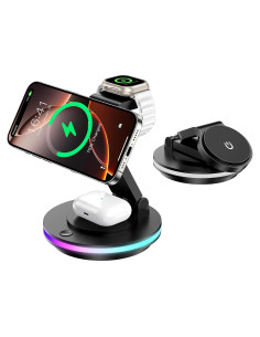 Soporte de Carga Inalámbrica 3 en 1 Mag-Safe SHENZHEN X548