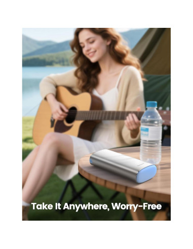 Organizador de Pastillas Semanal Vaydeer Azul 2 Veces al Día