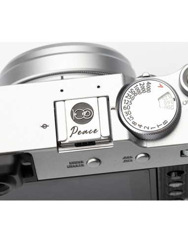 Cubierta de Zapata Caliente 100 Peace DBZZ para Fujifilm y Nikon